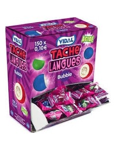 BUBBLE TACHE LANGUE*150P