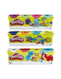 4 POTS COULEURS PLAY DOH