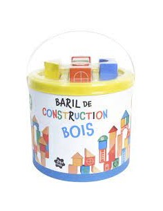 BARIL CONSTRUCTION BOIS 60PCS