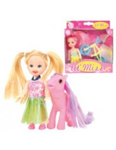 TB MINI POUPEE+PONEY/VELO