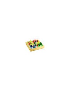 COFFRET JEUX EN BOIS 5 EN 1