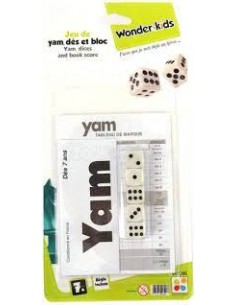 JEU YAM AVEC DES ET BLOC