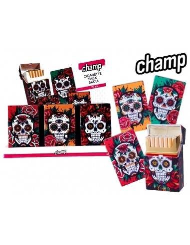 ETUI PLASTIQUE CIGARETTE DECOR TETE...