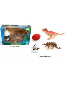 BG DINO OEUF 15 CM+BEBE